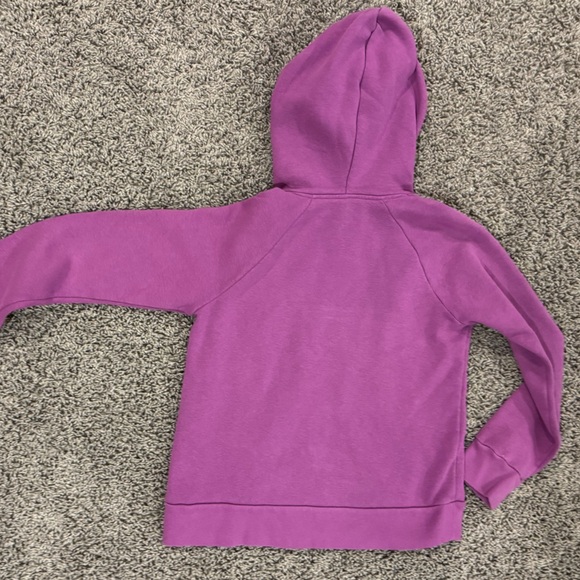 Girls Under Armour Kids Hoodie in Vibrant Purple, size medium - Picture 5 of 5